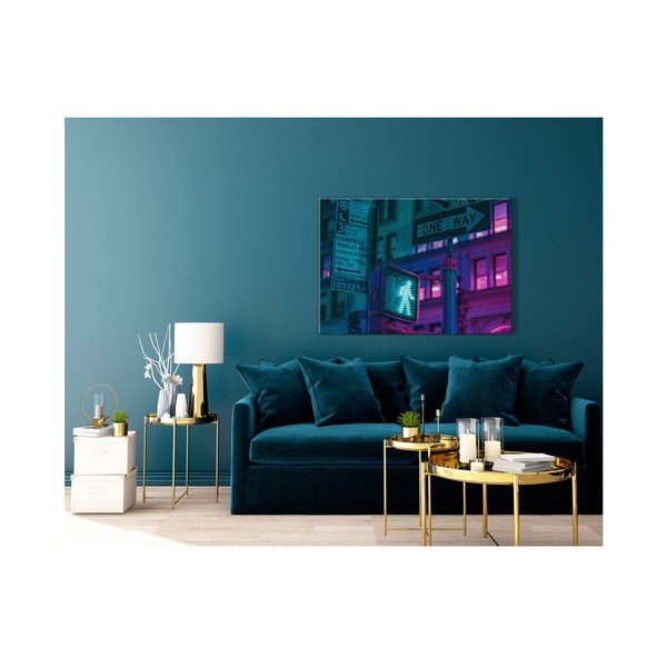 Glasspik Neon Green Light kép, 70 x 100 cm - Styler-image-1
