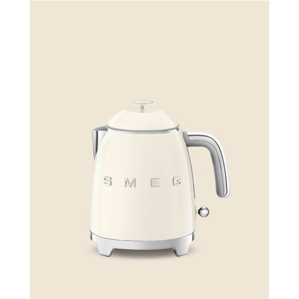 Krémszínű rozsdamentes acél vízforraló 800 ml Retro Style – SMEG-image-3