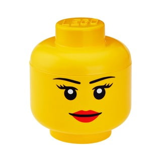 Girl minifigura fej tároló, ⌀ 16,3 cm - LEGO®