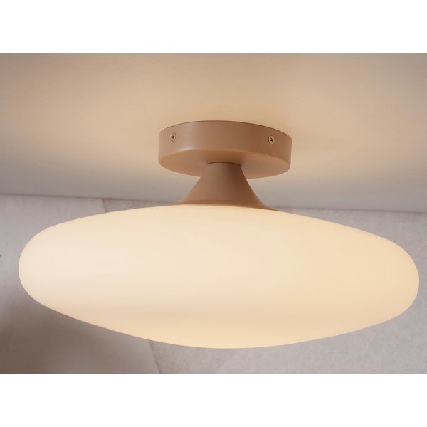 Krémszínű mennyezeti lámpa üveg búrával ø 34 cm Sapporo – it's about RoMi-image-2