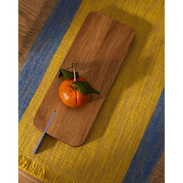 Fa szervírozó vágódeszka 35 x 12 cm Zairin – Kave Home-image-1
