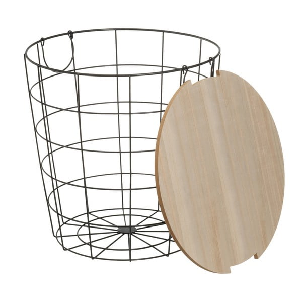 Kerek tárolóasztal szett 3 db-os 39x39 cm – Casa Selección-image-1