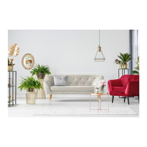 Amelie krémszínű kétszemélyes kanapé - Mazzini Sofas-image-4