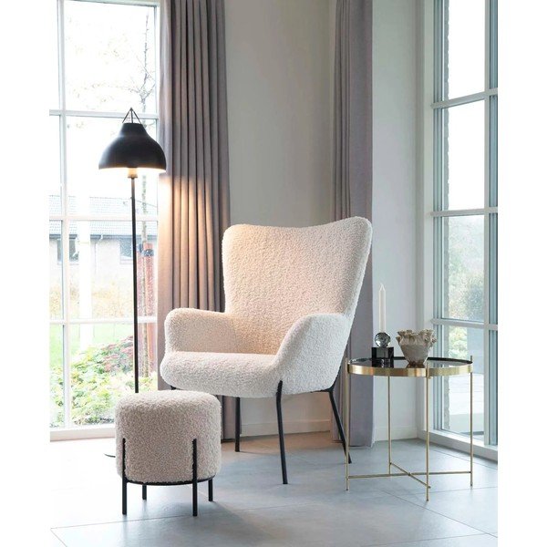 Bézs puff Alford - House Nordic-image-1
