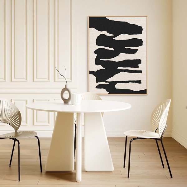 3D-s keretezett-akusztikus kép 90x120 cm Frequency 2 – Malerifabrikken-image-1