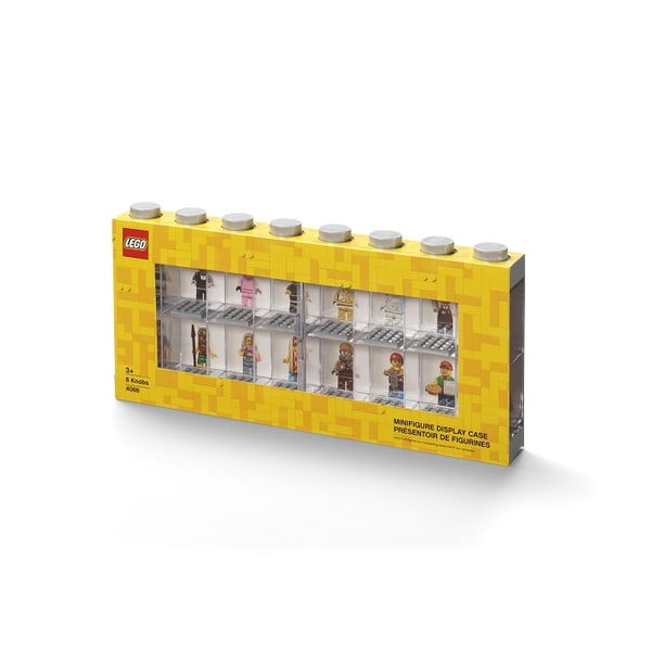 Szürke gyűjtőszekrény 16 minifigurához - LEGO®-image-2