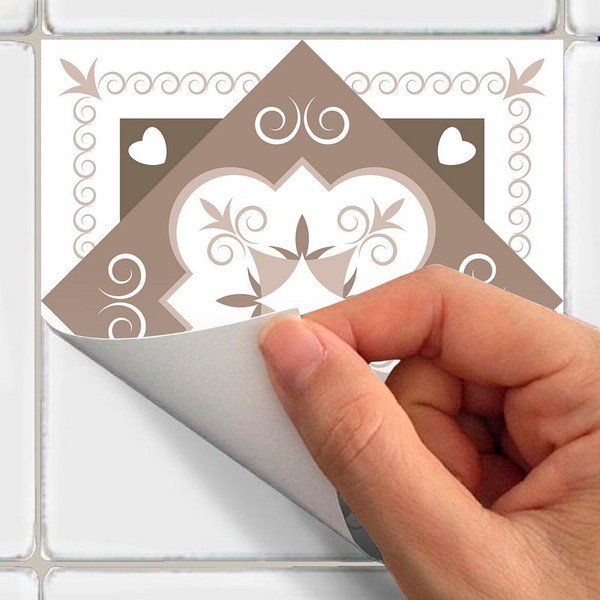 Aniolo 9 db-os dekor falmatrica szett, 20 x 20 cm - Ambiance-image-3