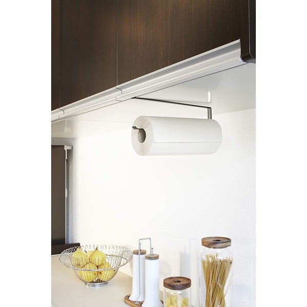 Tower fekete függő konyhai papírtörlő tartó - Yamazaki-image-1