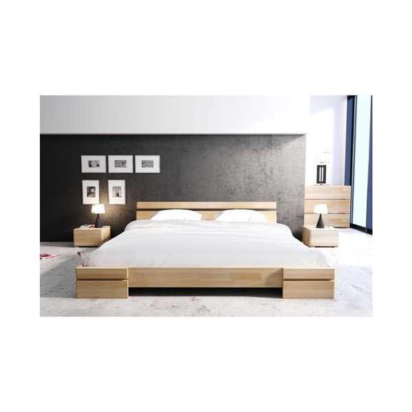 Sparta bükkfa fiókos éjjeliszekrény - SKANDICA-image-3