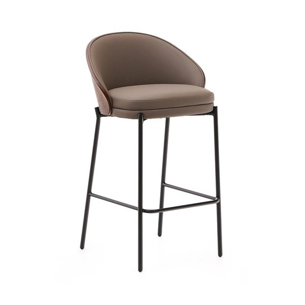 Barna bárszék (ülésmagasság 65 cm) Eamy – Kave Home