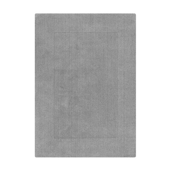Szürke gyapjú szőnyeg 200x290 cm – Flair Rugs
