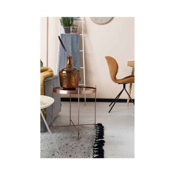 Cupid rézszínű tárolóasztal, ⌀ 43 cm - Zuiver-image-1