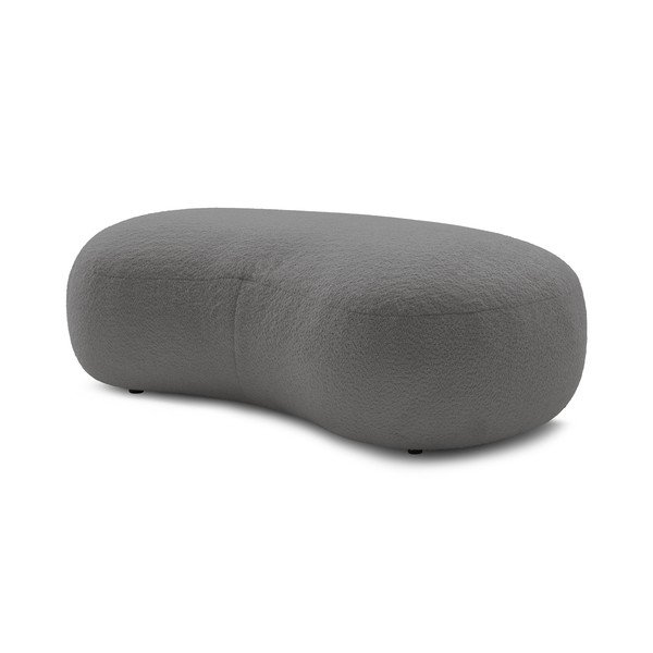 Világosszürke buklé szövet lábtartó Saint-Germain – Bobochic Paris-image-3