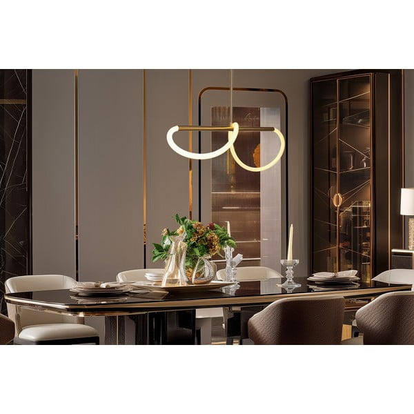 Aranyszínű LED függőlámpa Supreme – Candellux Lighting-image-1