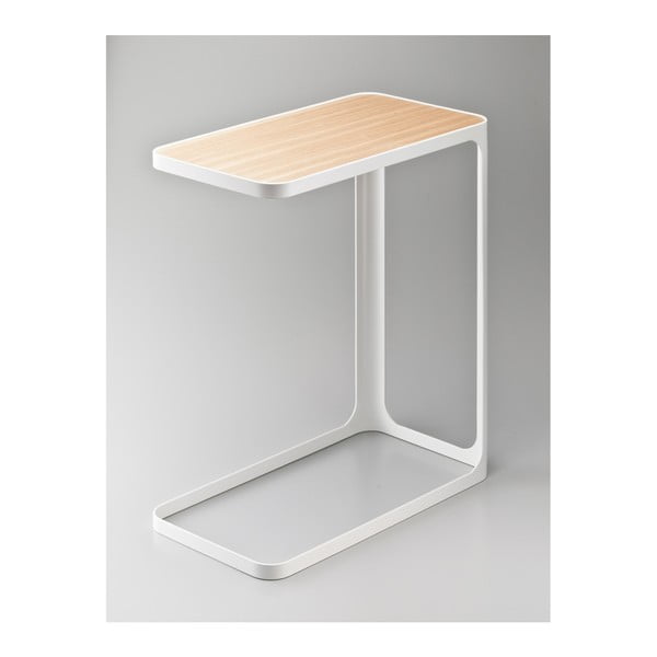 Frame fehér tárolóasztal - YAMAZAKI-image-3