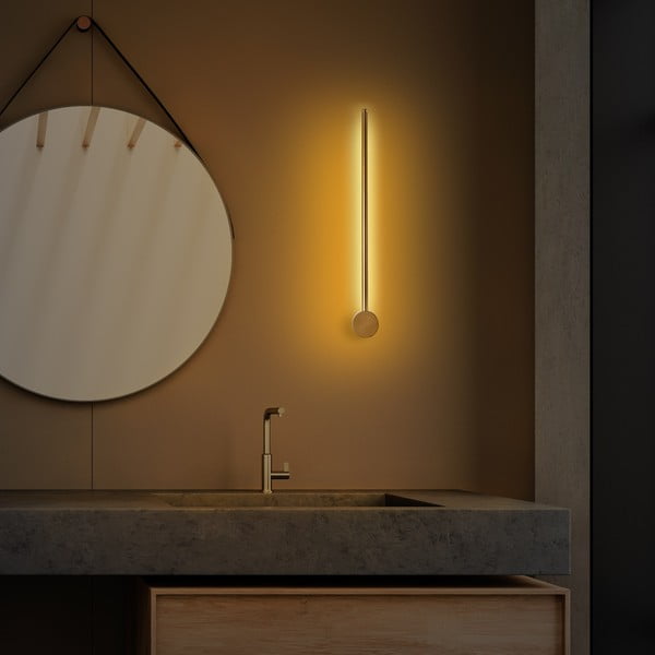 Aranyszínű LED fali lámpa Sword – Opviq lights-image-3