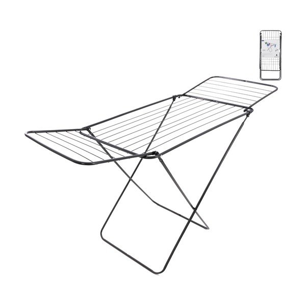 Fekete-antracitszürke ruhaszárító 15 m – Orion