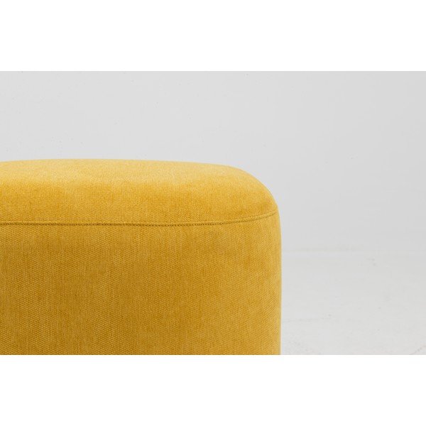 Harry sárga puff, ø 42 cm - Tenzo-image-1