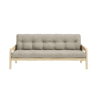 Grab bézs kinyitható kanapé 204 cm - Karup Design