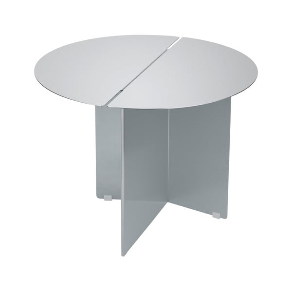 Rozsdamentes acél kerek tárolóasztal ø 50 cm Oru – Blomus