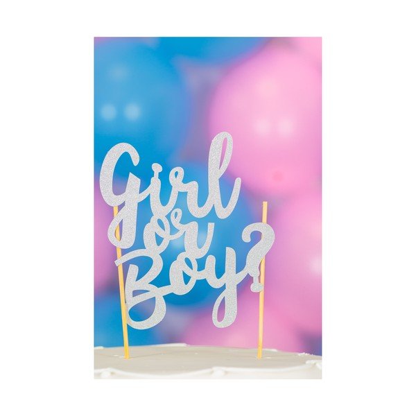 Girl Or Boy tortadíszítő felirat - Mason Cash-image-2