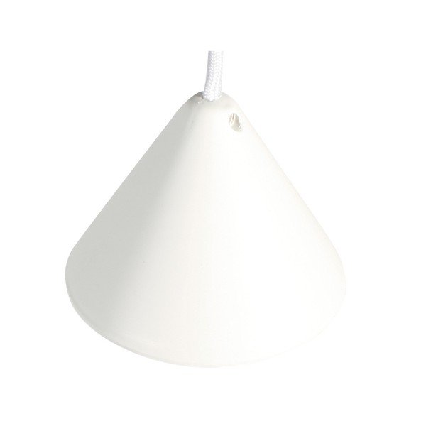 Vintage fehér függőlámpa lámpabura nélkül - SULION-image-1