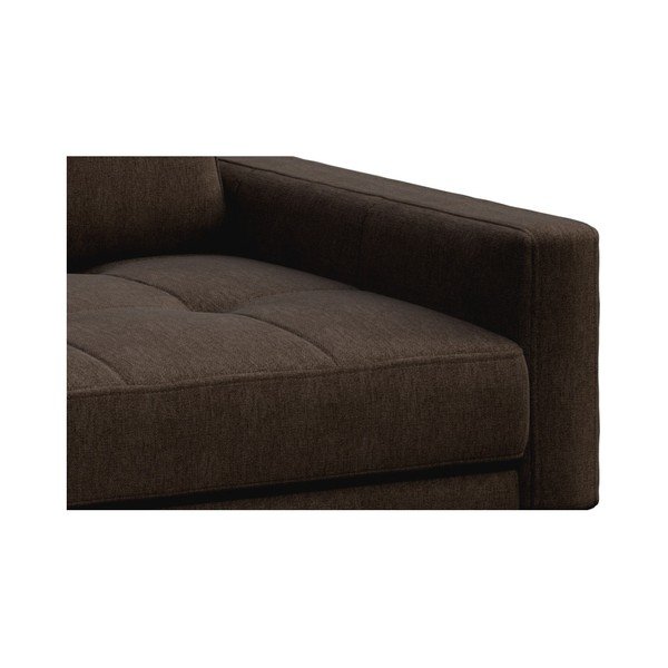 Musso Tufted barna kanapé baloldali fekvőfotellel - MESONICA-image-4