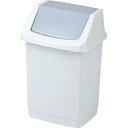 Világosszürke műanyag szemetes 50 l Click-It – Curver