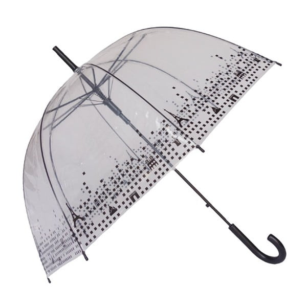Birdcage Paris átlátszó esernyő, ⌀ 79 cm