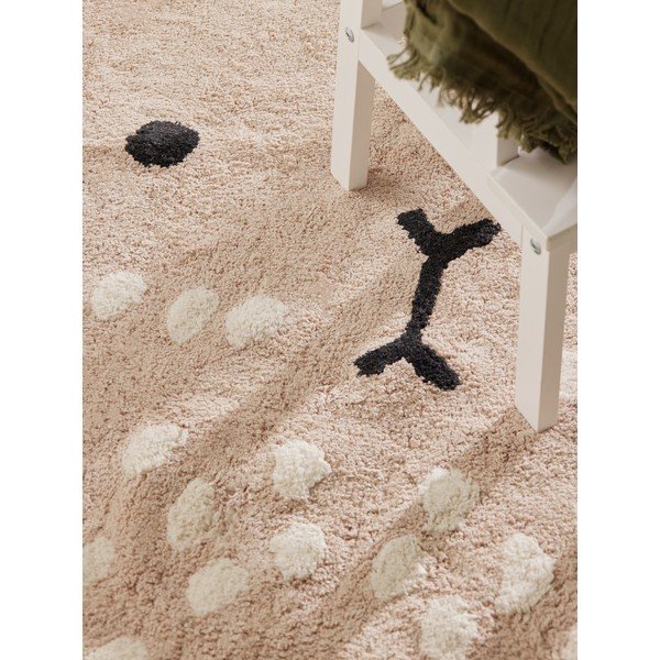 Bézs mosható-kézi szövésű pamut gyerek szőnyeg 120x152 cm Snuggle Pucki – Hanse Home-image-4