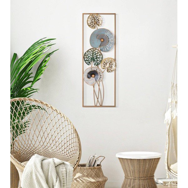 Gloth fém fali dekoráció, 31,2 x 90 cm - Mauro Ferretti-image-1