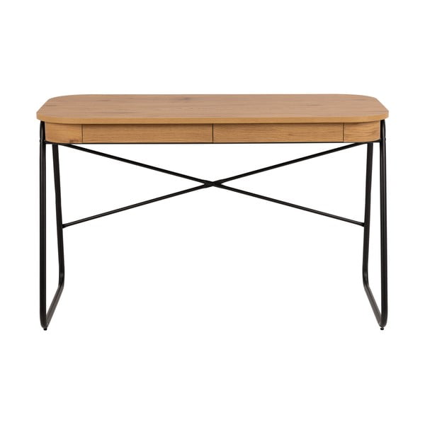 Íróasztal tölgyfa dekoros asztallappal 60x120 cm Blueton – Actona
