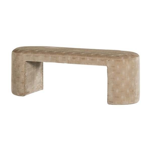 Bézs párnázott pad Jacob – WOOOD-image-2