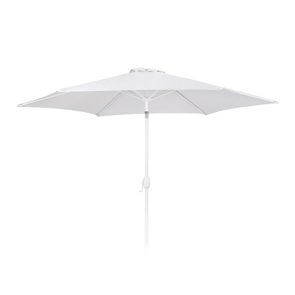 Fehér napernyő ø 350 cm Alba – LDK Garden