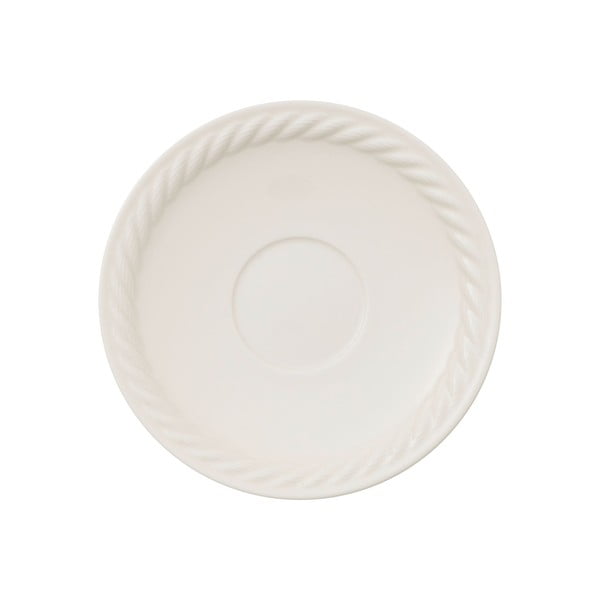 Montauk fehér porcelán csészealj, 16 cm - Villeroy & Boch