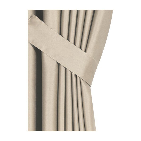 Bézs dimout (részleges sötétítő) függöny 150x260 cm – Mila Home-image-1