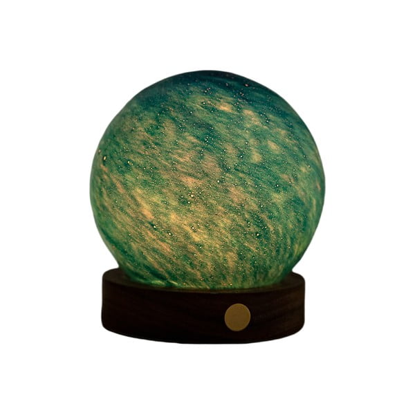 Sötétbarna-sötét natúr színű USB fénydekoráció ø 8 cm Stellar Ocean – Gingko-image-3