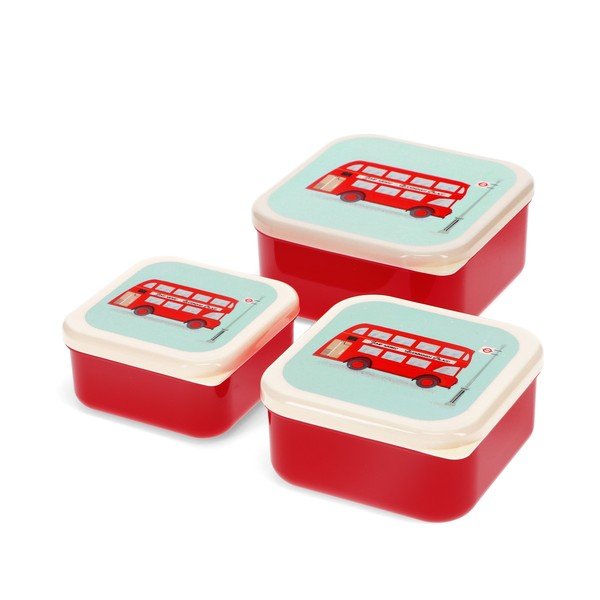 Gyerek uzsonnás doboz szett 3 db-os Routemaster Bus – Rex London-image-2