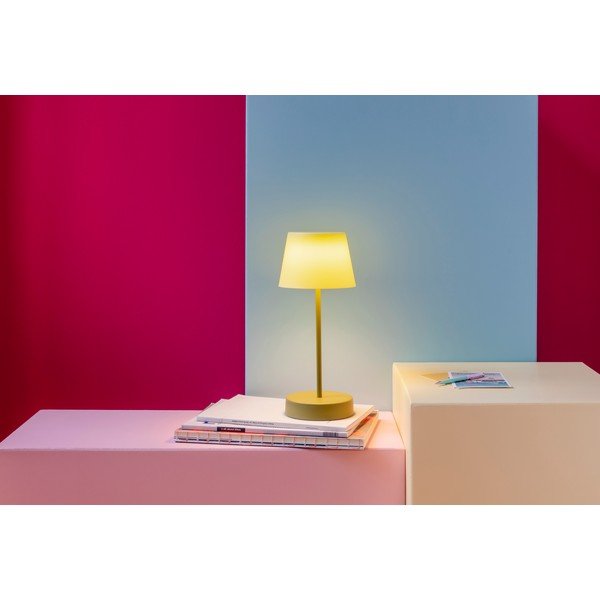 Zöld LED dimmelhető asztali lámpa (magasság 33,5 cm) Oscar – Remember-image-1
