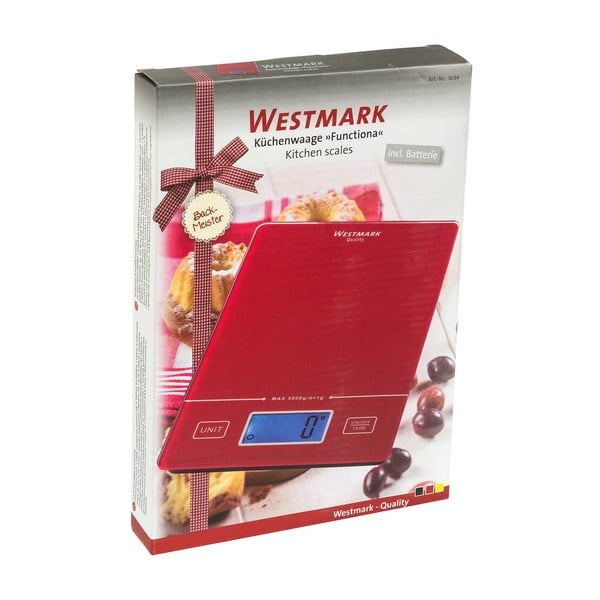 Function piros konyhai mérleg - Westmark-image-1