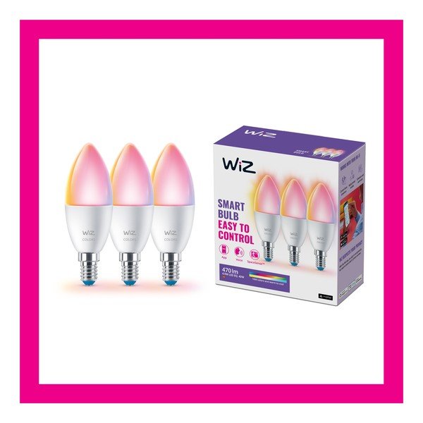 LED okos izzó szett 3 db-os E14, 5 W – WiZ-image-1
