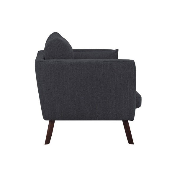 Elena sötétszürke fotel - Mazzini Sofas-image-4