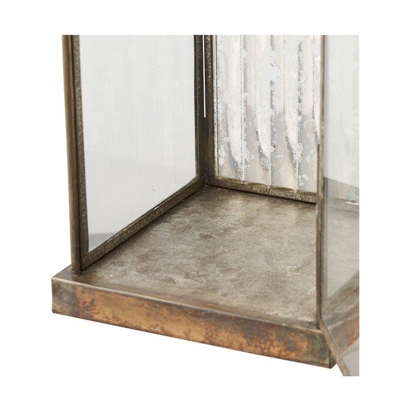 Fém-üveg lámpás (magasság 49 cm) Herslev – House Nordic-image-3