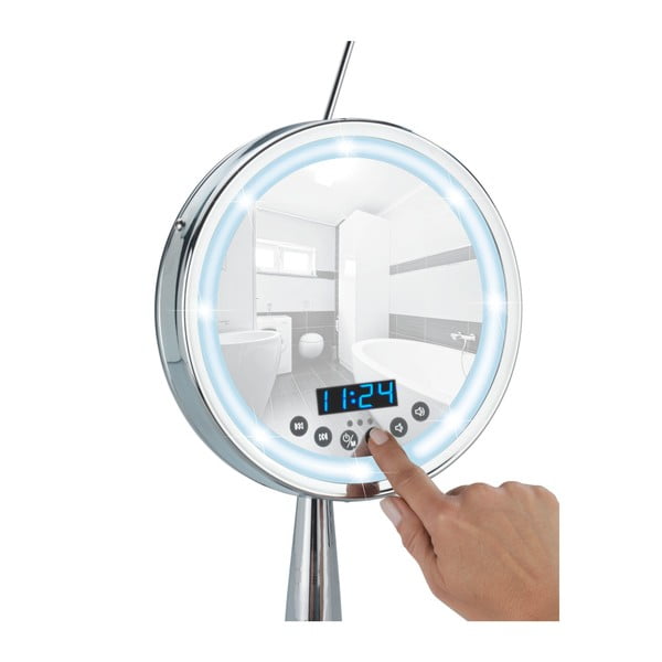 Imperial asztali, nagyítós tükör, LED világítással és rádióval - Wenko-image-2