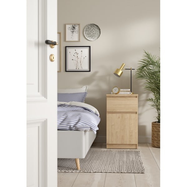 Natúr színű éjjeliszekrény Naia – Tvilum-image-1