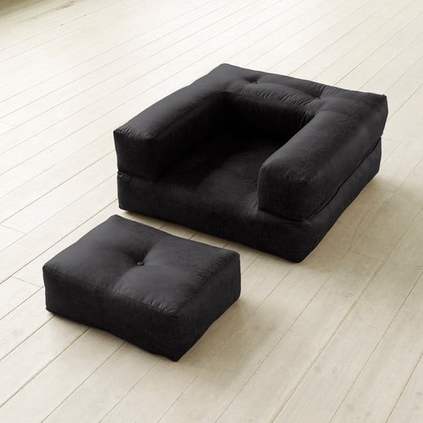Cube Poly Black állítható fotel - Karup