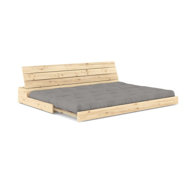 Szürke kinyitható kanapé 196 cm Base – Karup Design-image-4