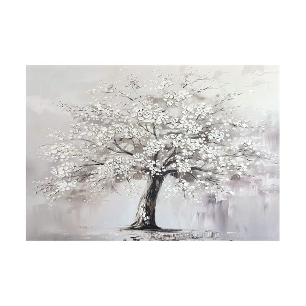 Kép kézzel festett részletekkel 70x100 cm White Tree – Styler