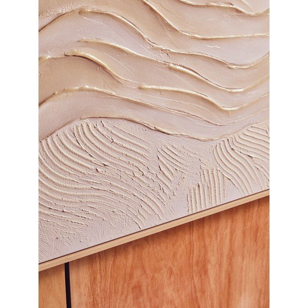 3D-s keretezett-vászon kép 73x143 cm Astratto – Premier Housewares-image-4