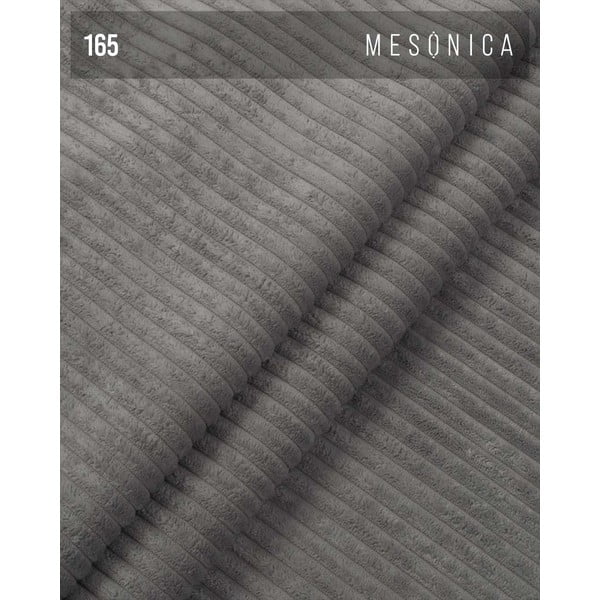 Szürke kordbársony puff Fluvio – MESONICA-image-4